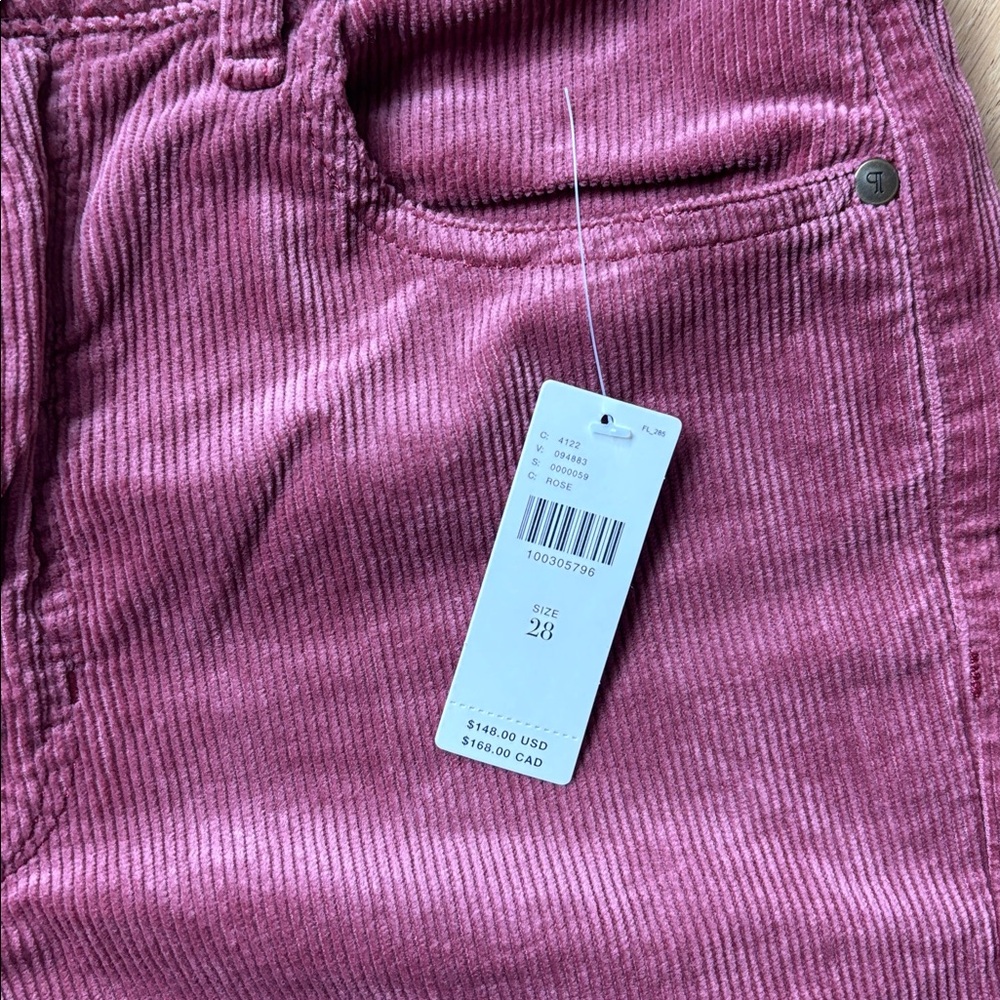 Anthropologie Pilcro “The Robbie” Corduroy High-Rise Flare Jeans - Picture 8 of 10